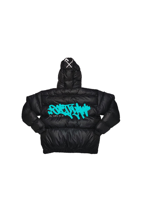 DENOM X OUTTLAW® PUFFER negro – vista trasera