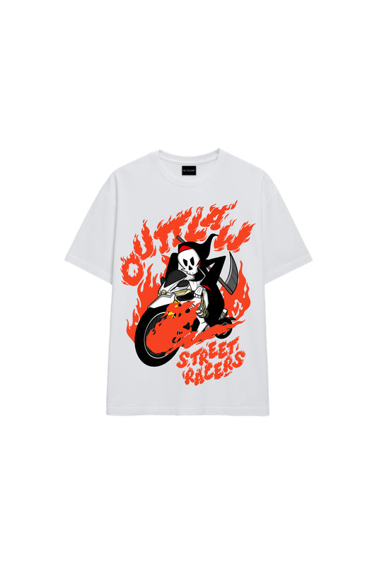 FIRE THE STREET OVERSIZE TEE