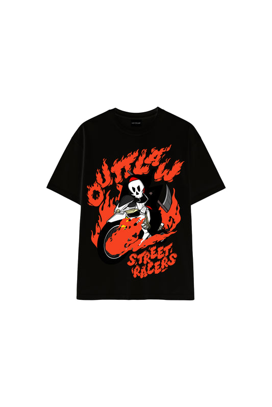 FIRE THE STREET OVERSIZE TEE