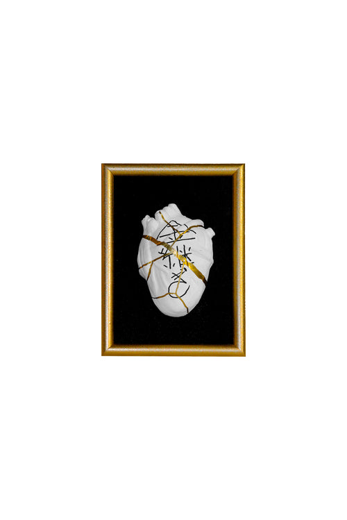OUTTLAW® CORAZÓN KINTSUGI DENOM enmarcado – foto de producto